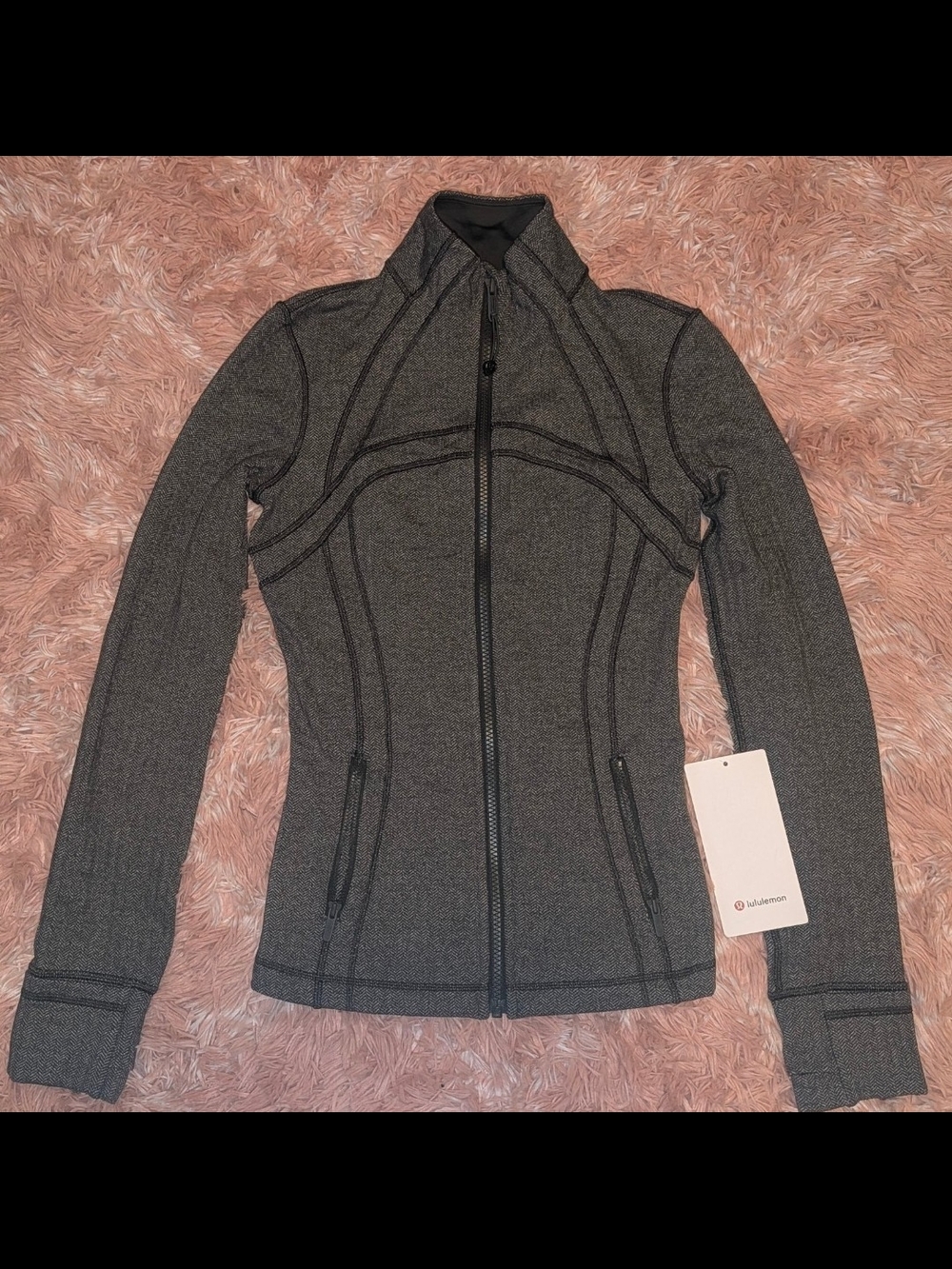 lululemon Define Jacket Herringbone Size 4